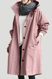 Isabelle – Wasserdichter Oversize-Trenchcoat für Damen – Ansicht 8