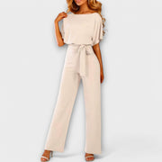 Eleganter Damen-Jumpsuit in tiefem Blau