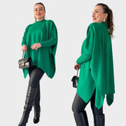 Sadie – Eleganter Damen-Poncho mit Fledermausärmeln – Ansicht 5