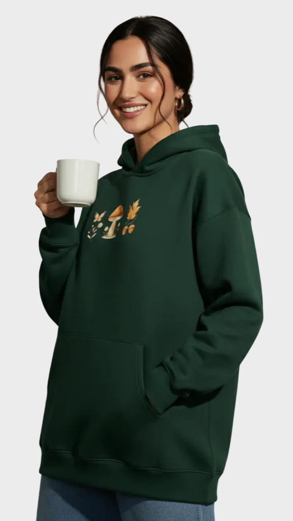 Oversize-Hoodie mit Kapuze – Ansicht 5