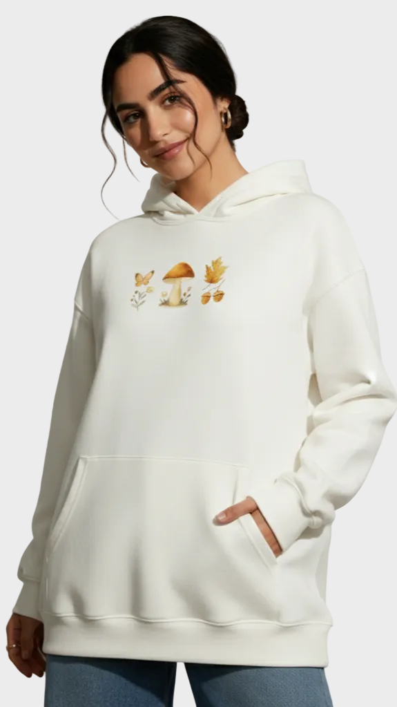 Oversize-Hoodie mit Kapuze – Ansicht 2