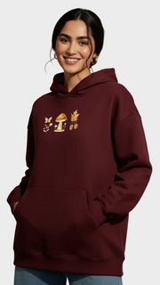 Oversize-Hoodie mit Kapuze