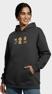 Oversize-Hoodie mit Kapuze – Ansicht 4