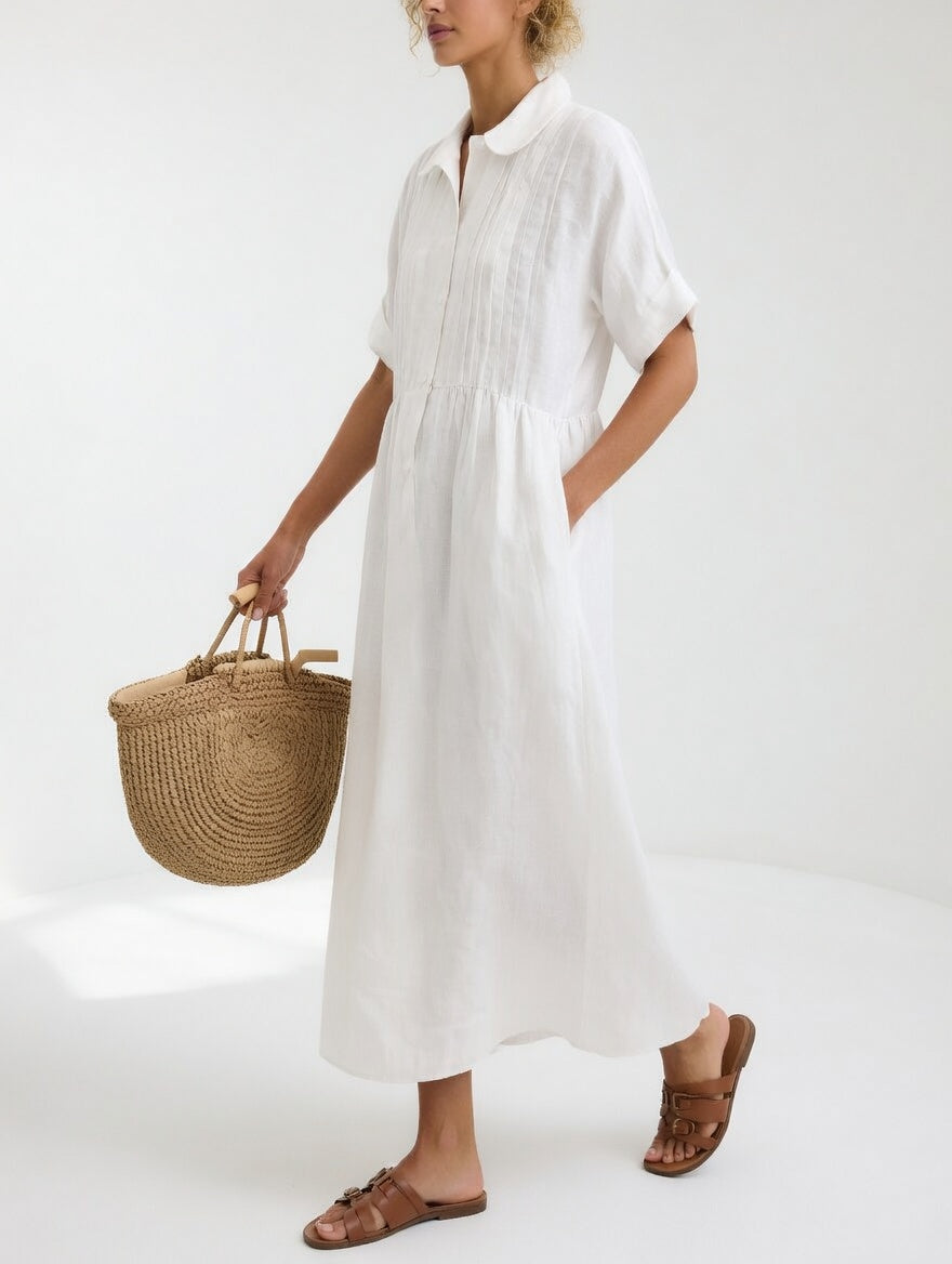Christel | Luftiges Sommer-Hemdblusenkleid