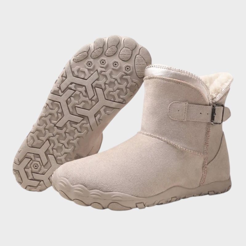 Damen-Ballerina-Schuhe Cozely mit Fellfutter – Ansicht 5