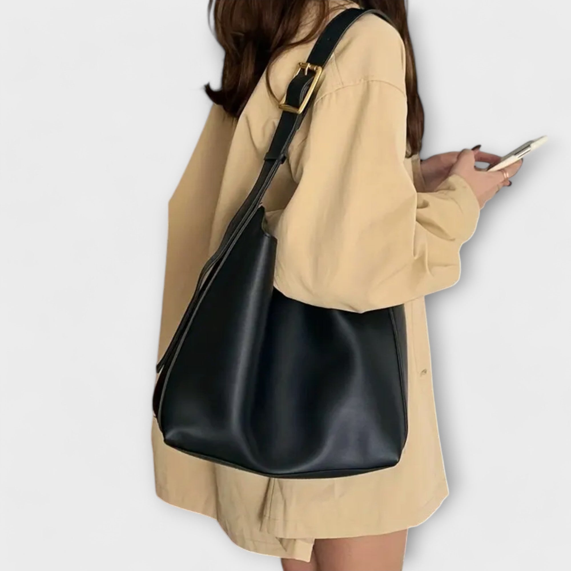 Sami – elegante Schultertasche aus Leder