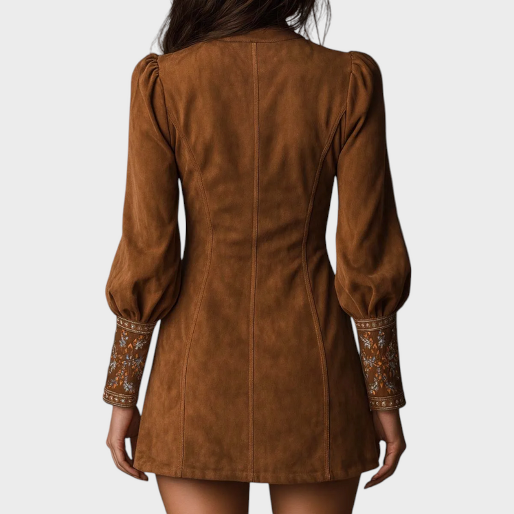 Josie | Wildleder-Minikleid