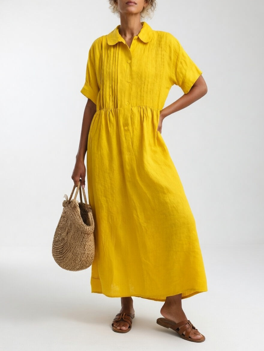 Christel | Luftiges Sommer-Hemdblusenkleid