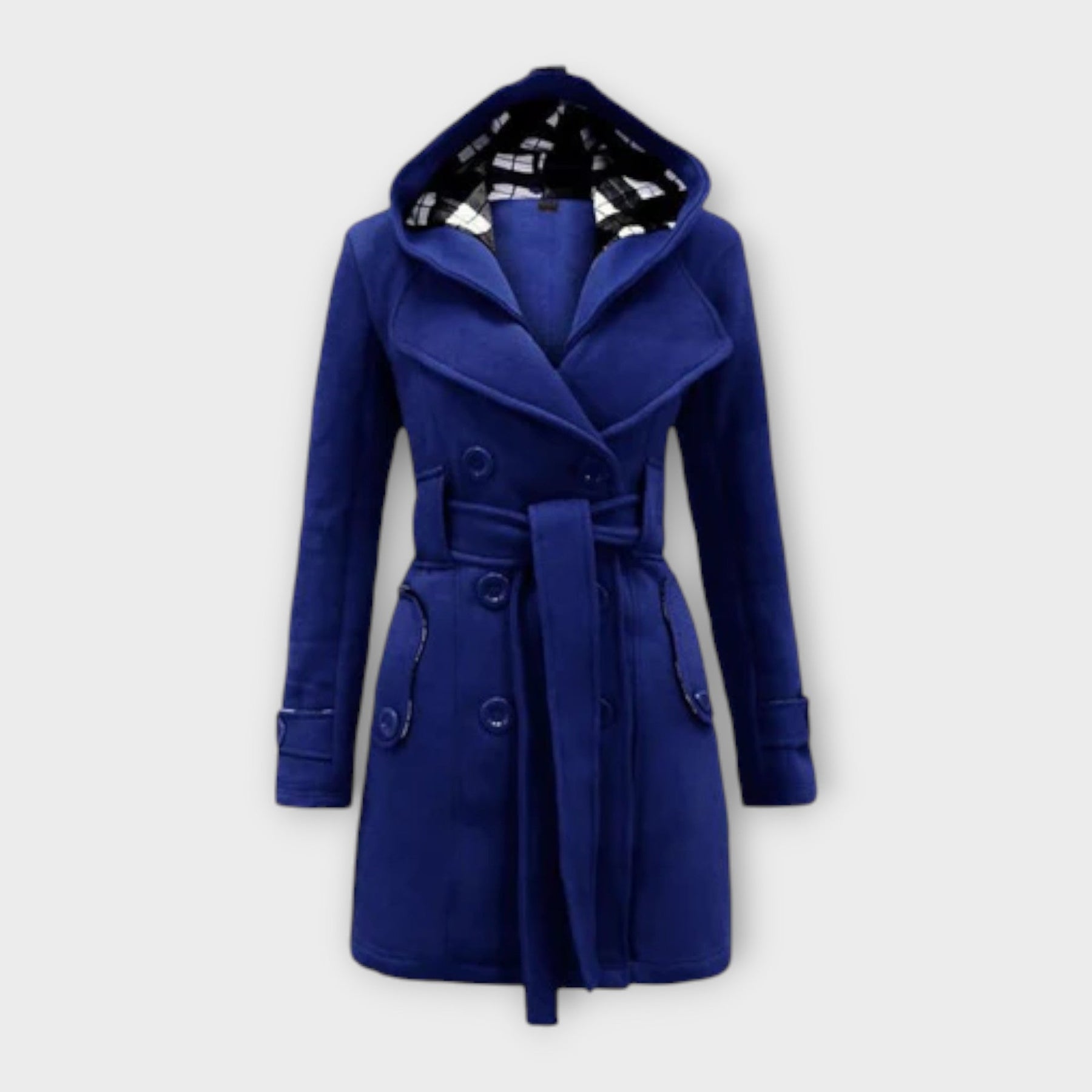 Evelyn – Warmer Wintermantel für Damen – Ansicht 3