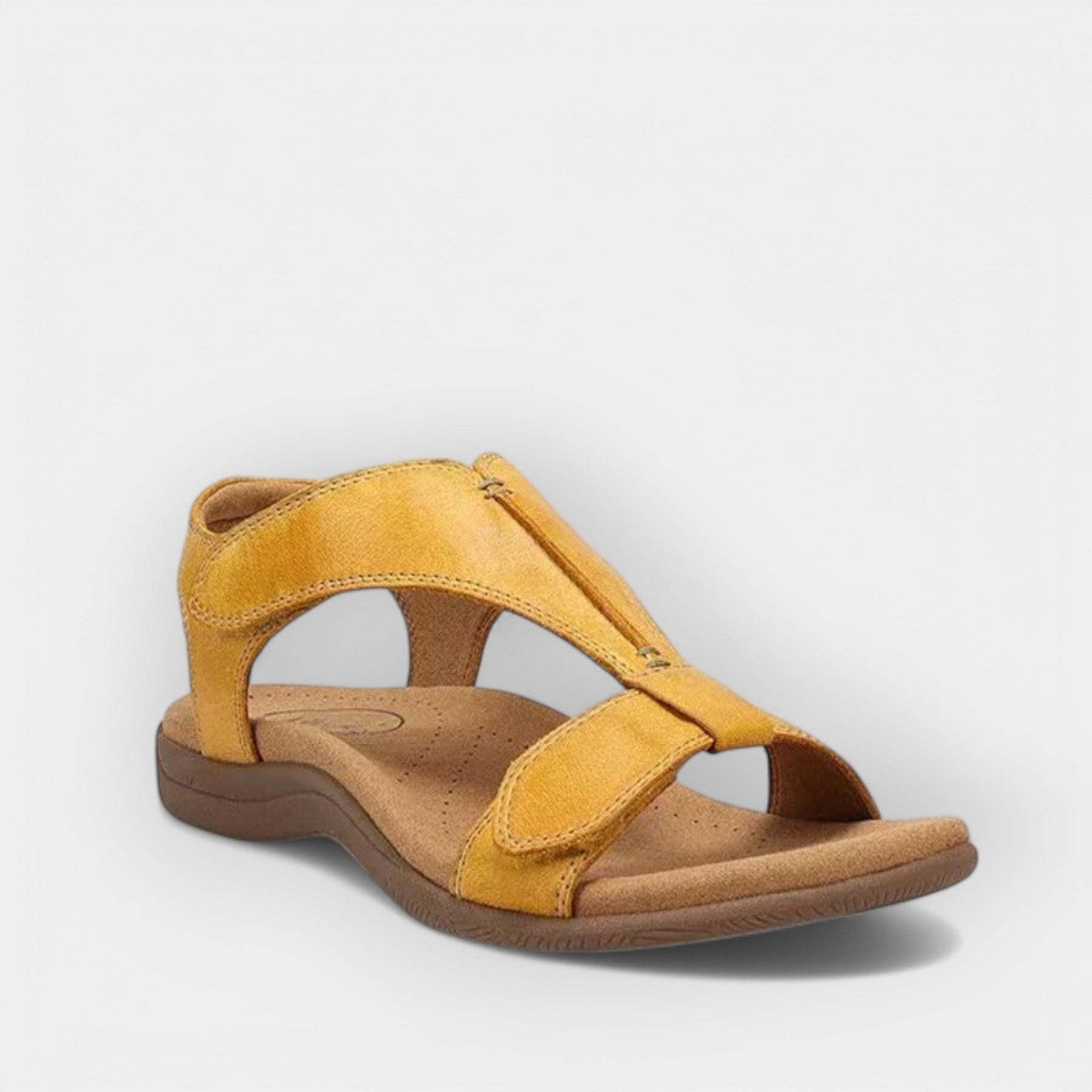 Damen-Ledersandalen mit ergonomischer Sohle – Ansicht 2