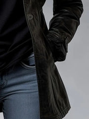 Adelina – Lässige Button-Down-Jacke für Damen – Ansicht 2