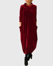 Madison – Elegantes Samtkleid für Damen – Ansicht 2
