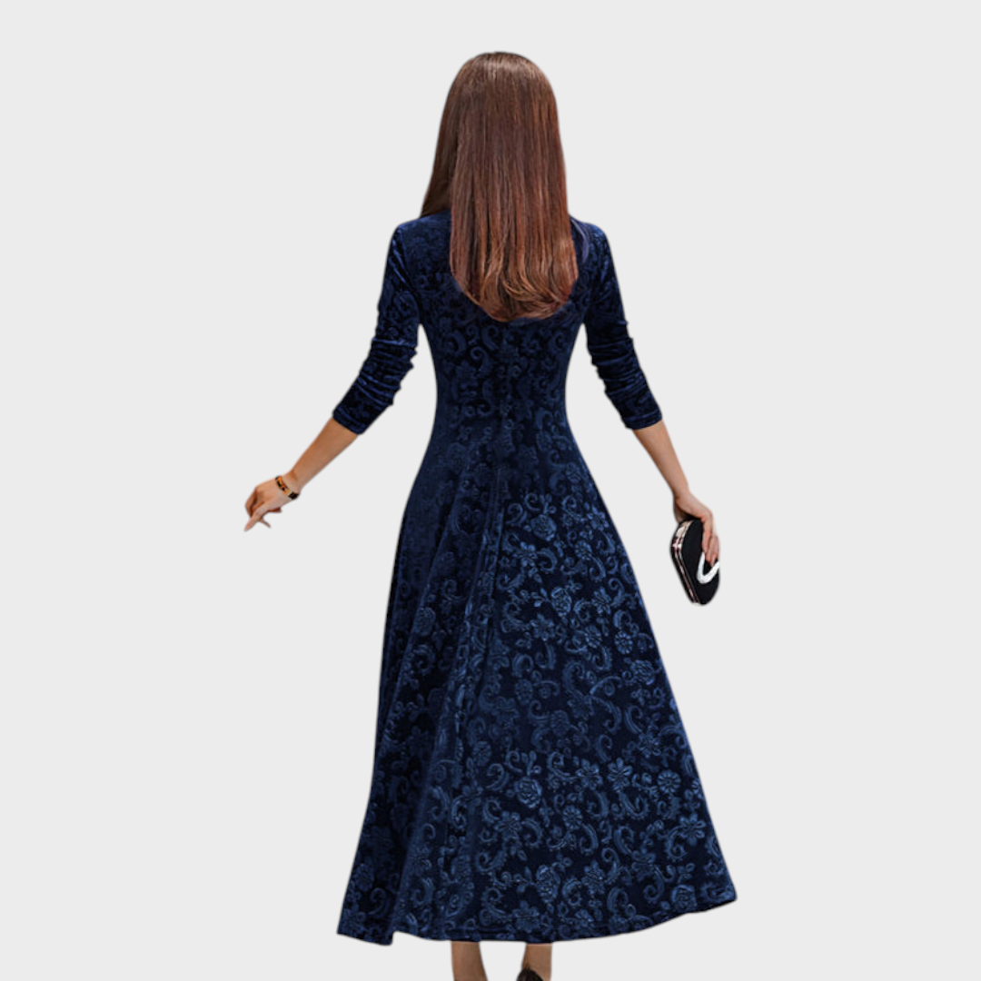 Debbie – Festliches Samtkleid – Ansicht 5