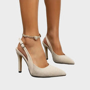 Damen-Stiletto-Pumps Dahlienne mit spitzer Zehenpartie – Ansicht 9