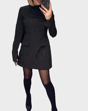 Kenzleigh – Elegantes Kleid mit Glitzer – Ansicht 4