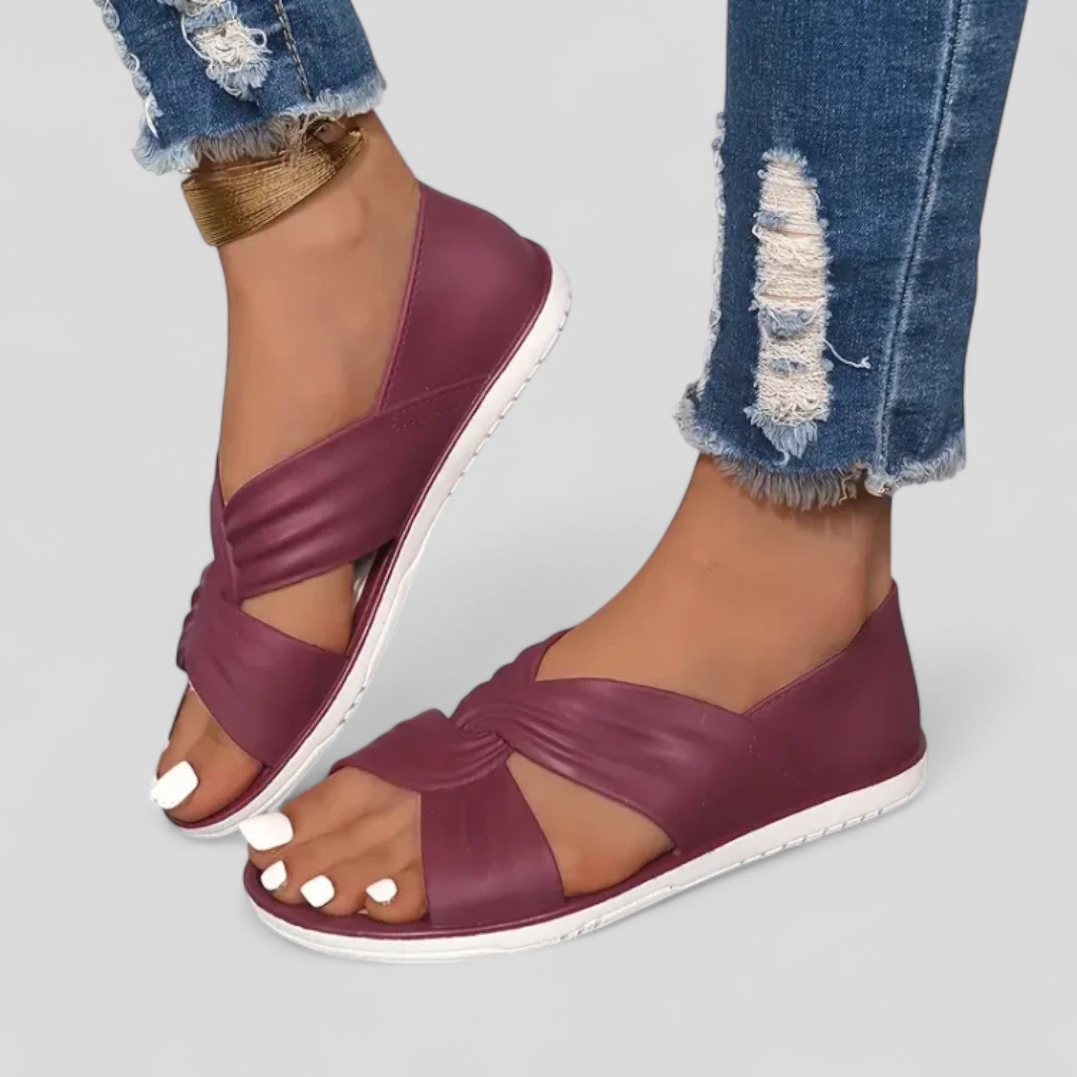 Anna™ | Stilvolle orthopädische Sandalen