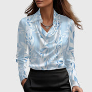Damenbluse Sylvie mit Glitzer und Plissee-Kragen – Ansicht 6