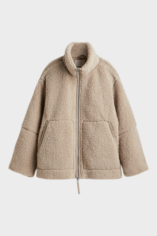 Nora – Teddy-Fleecejacke für Damen – Ansicht 2