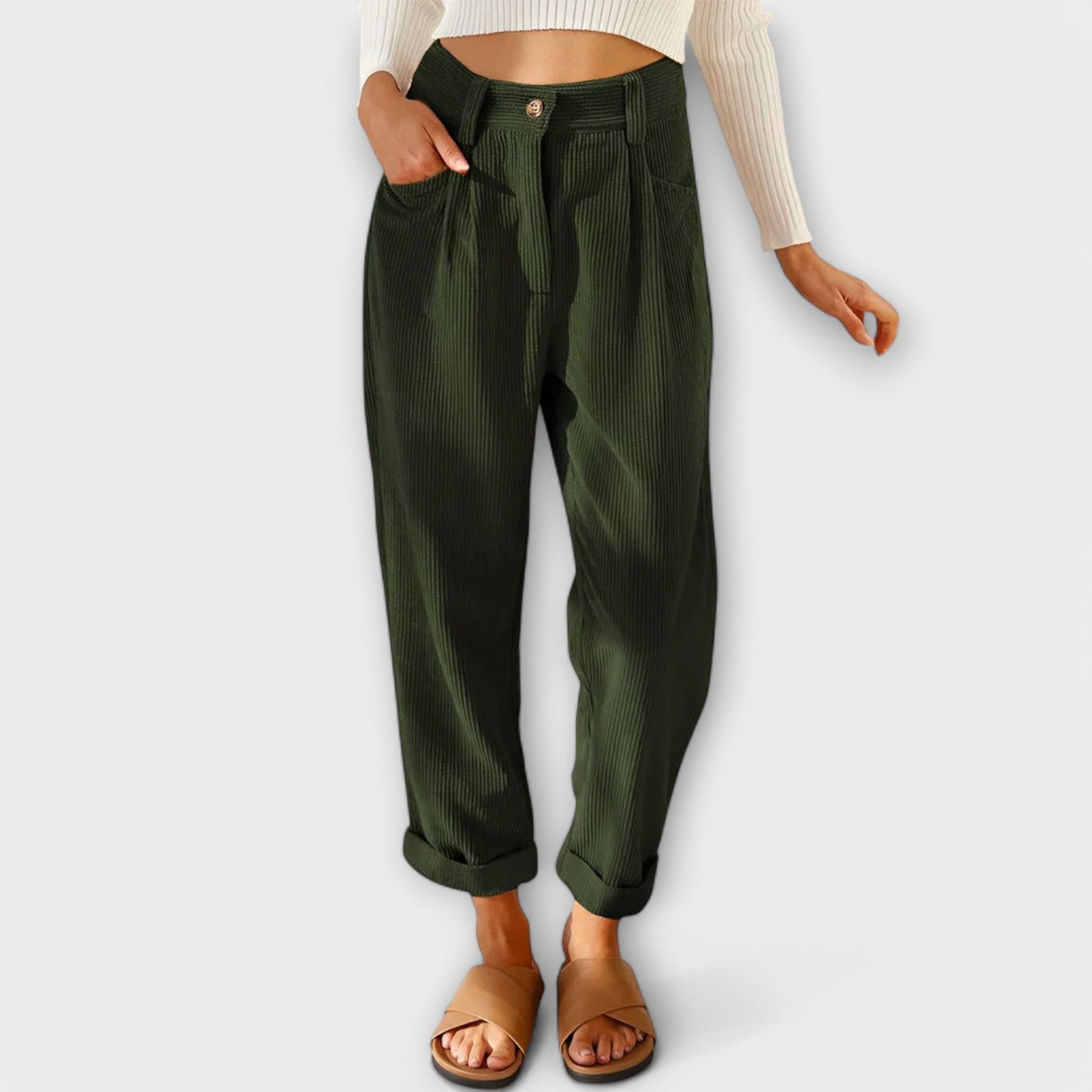 Jana – Moderne Jeans für Damen mit Kordelzug – Ansicht 3