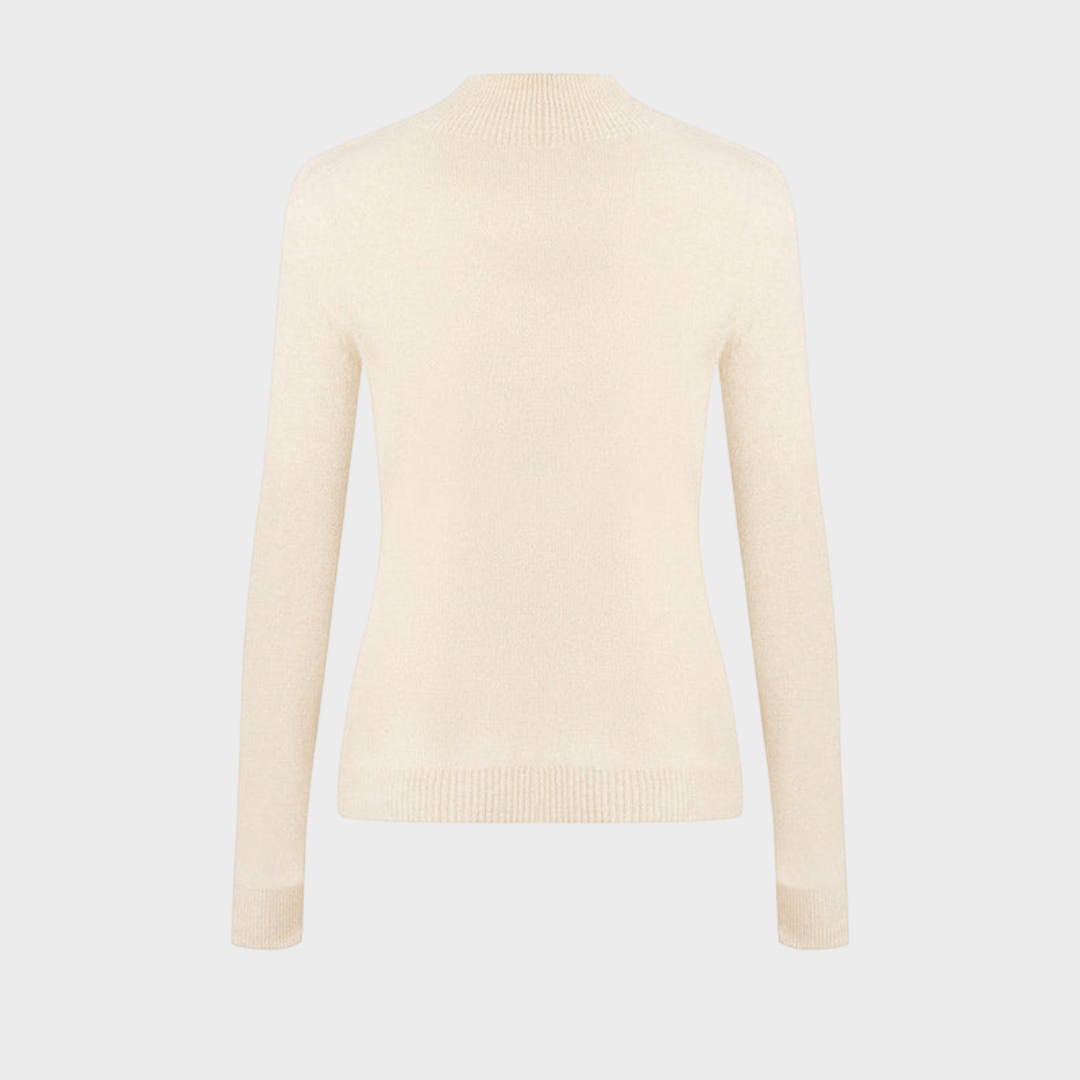 Divine – Kaschmir-Rollkragenpullover für Damen – Ansicht 20