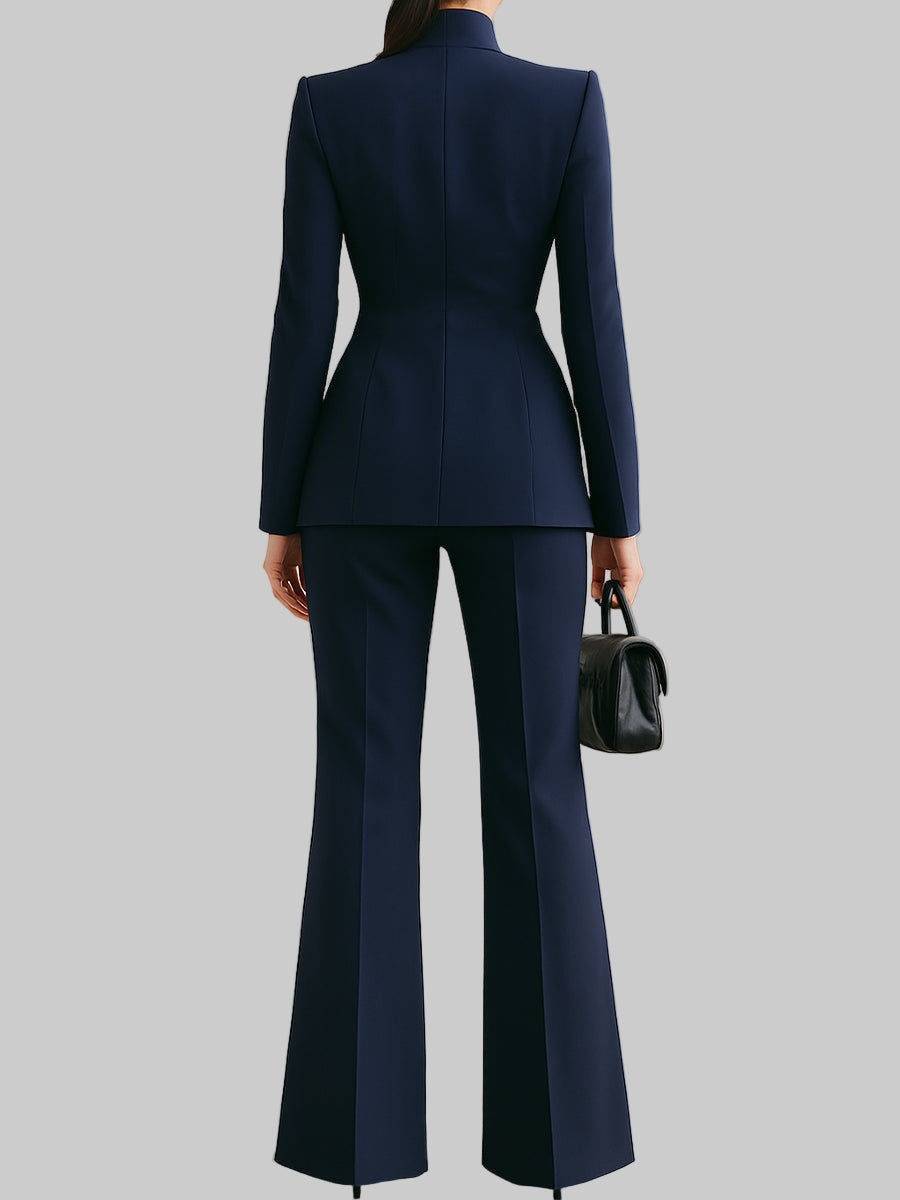 Sharie | Elegantes Jacken- und Hosen-Set
