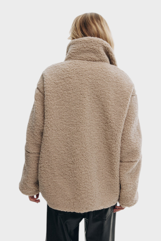 Nora – Teddy-Fleecejacke für Damen – Ansicht 11