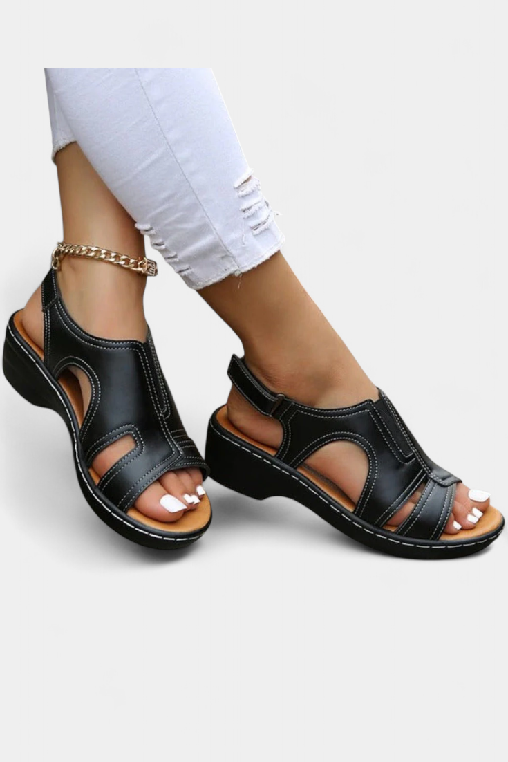 Stilvolle orthopädische Damen-Sandalen Eudoxia – Ansicht 6