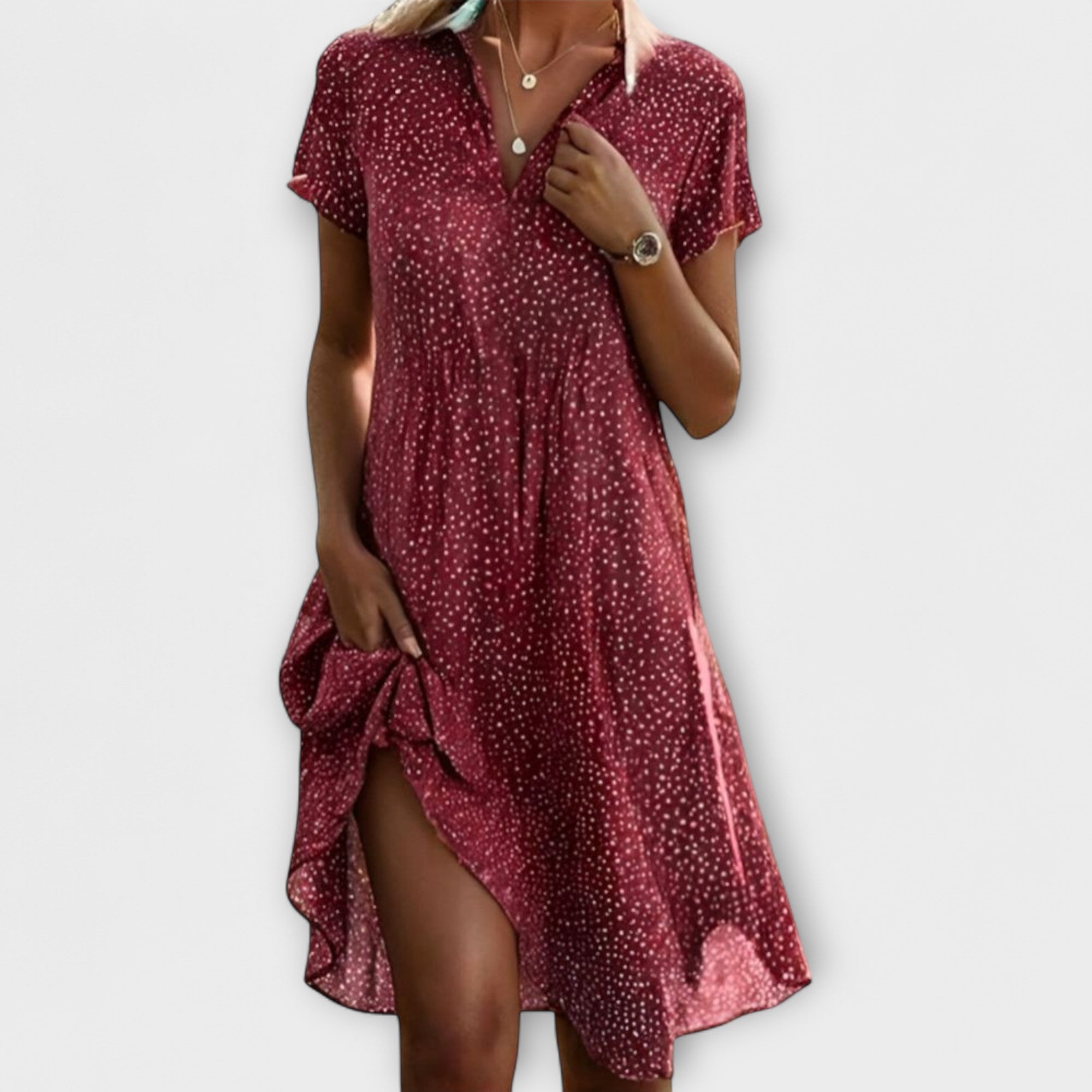 Sophia – Fließendes Sommerkleid mit zeitlosem Look