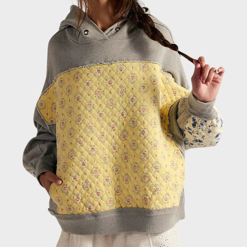 Ester – Boho-Patchworkjacke für Damen – Ansicht 5