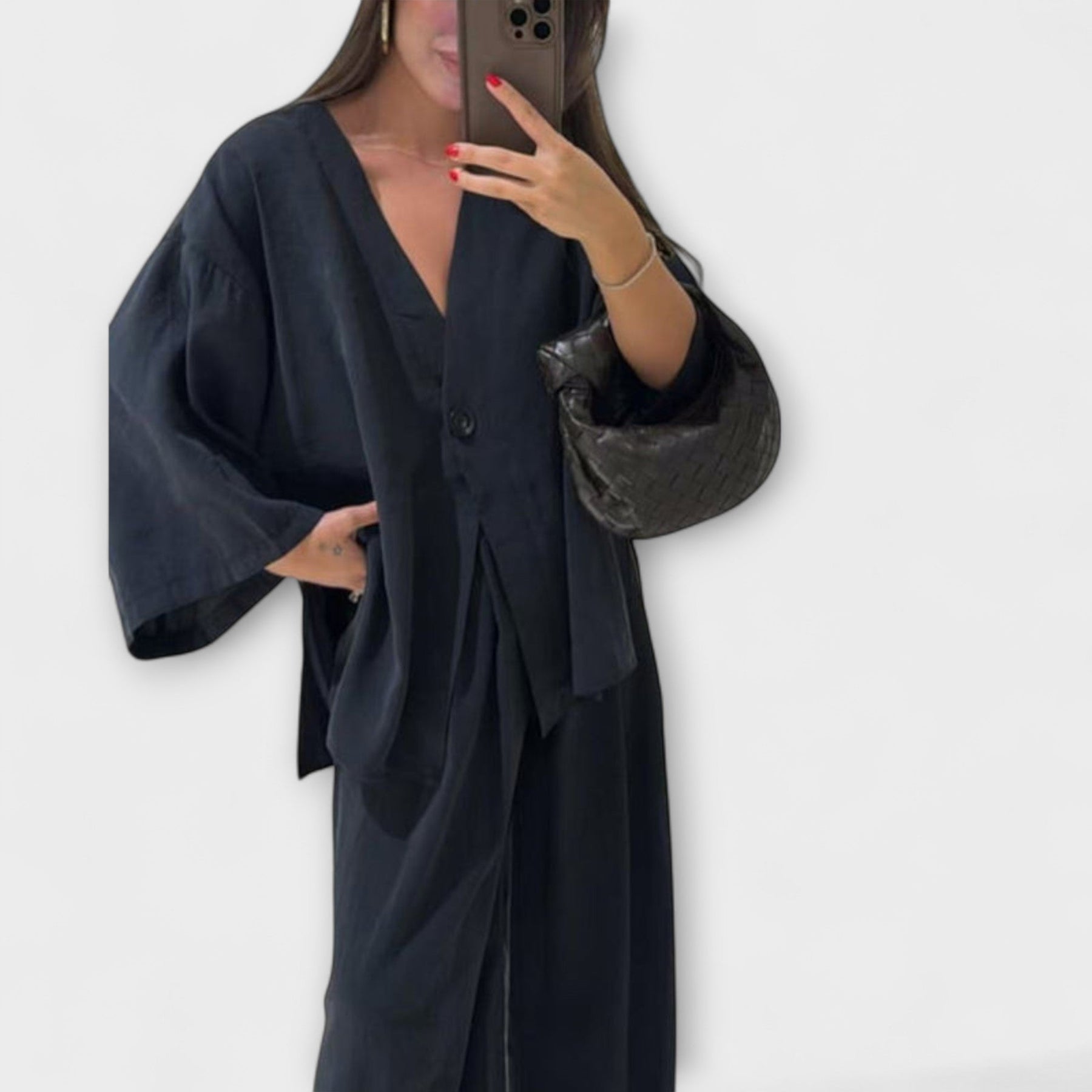 Damen-Freizeitset Jacqueline mit Top und Hose – Ansicht 11