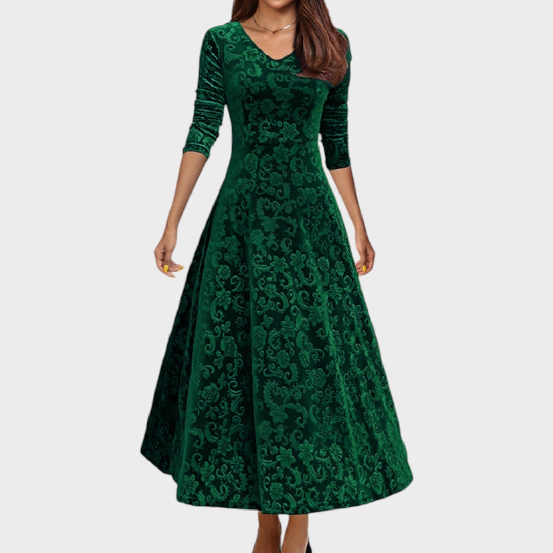 Debbie – Festliches Samtkleid