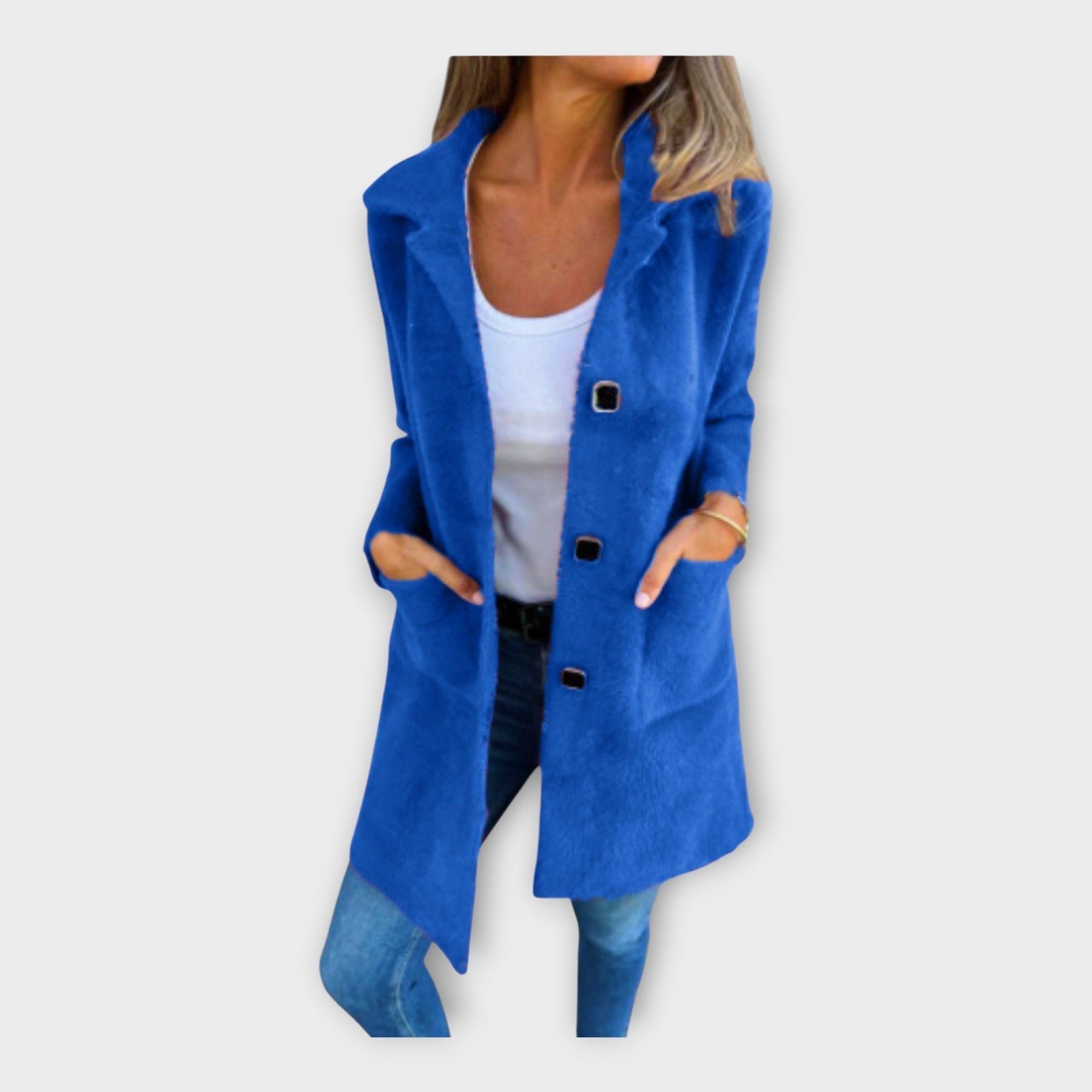 Marce – Eleganter Wollmantel für Damen – Ansicht 11