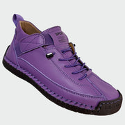 Orthopädische Lederstiefeletten für Damen – Ansicht 4