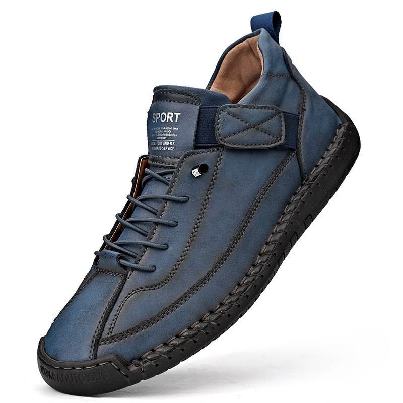 Vintage Chelsea-Boots für Damen mit Schnürung – Ansicht 4