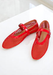 Damen-Ballerinas Luna aus Mesh – Ansicht 7
