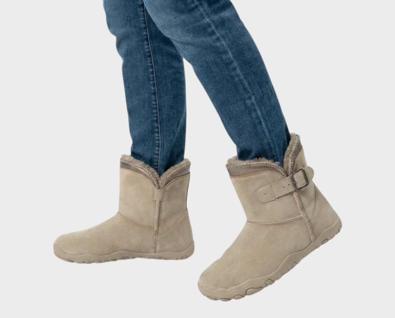 Damen-Ballerina-Schuhe Cozely mit Fellfutter – Ansicht 8
