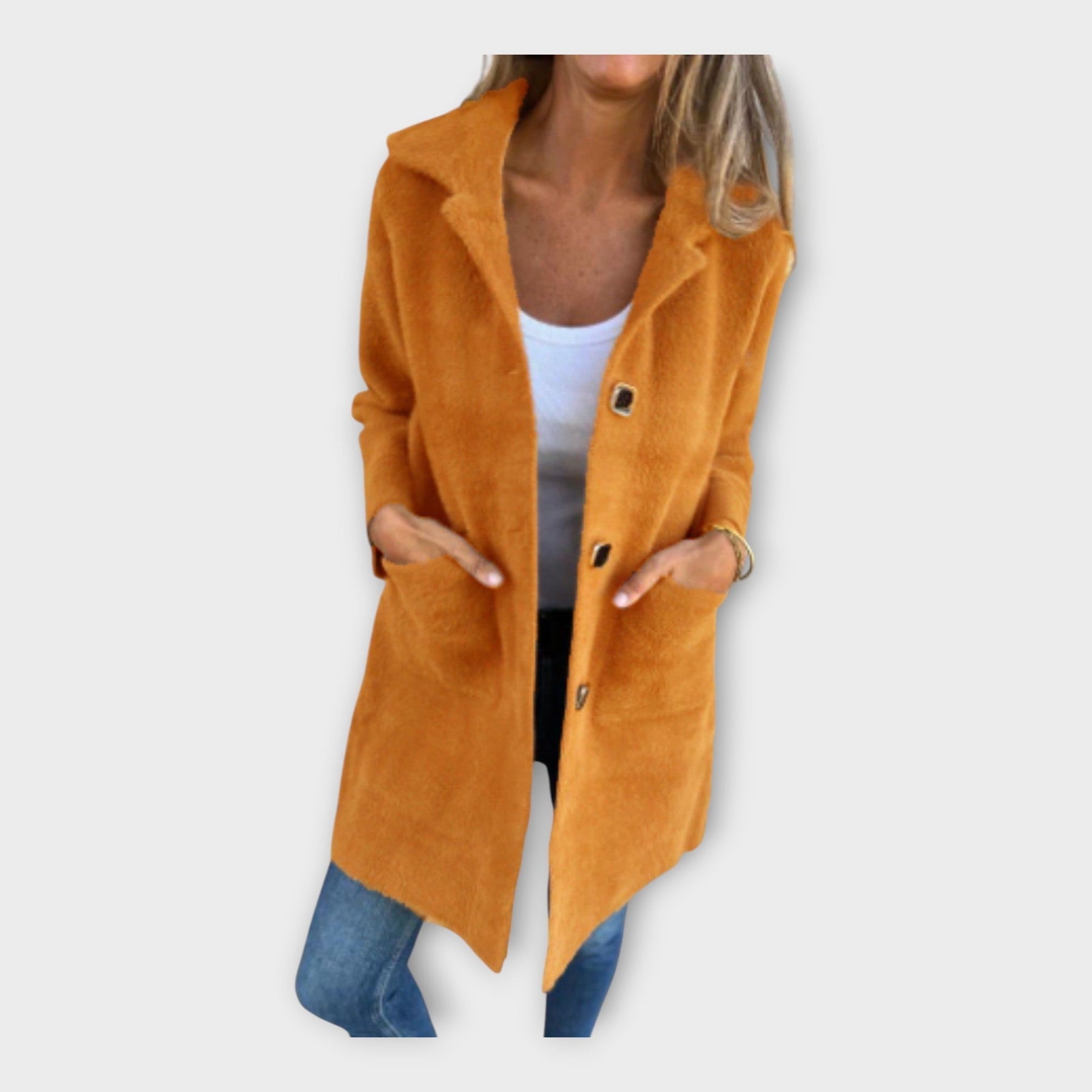 Marce – Eleganter Wollmantel für Damen – Ansicht 9