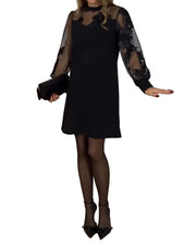 Riley – A-Linien-Kleid mit Mesh-Details