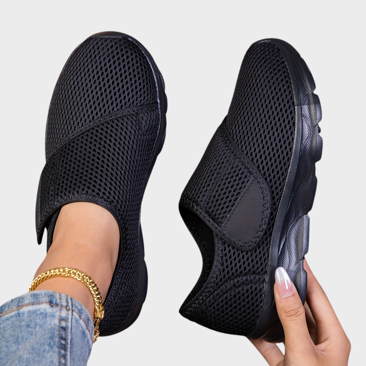 Janine – Orthopädische Damenschuhe für breite und geschwollene Füße – Ansicht 4