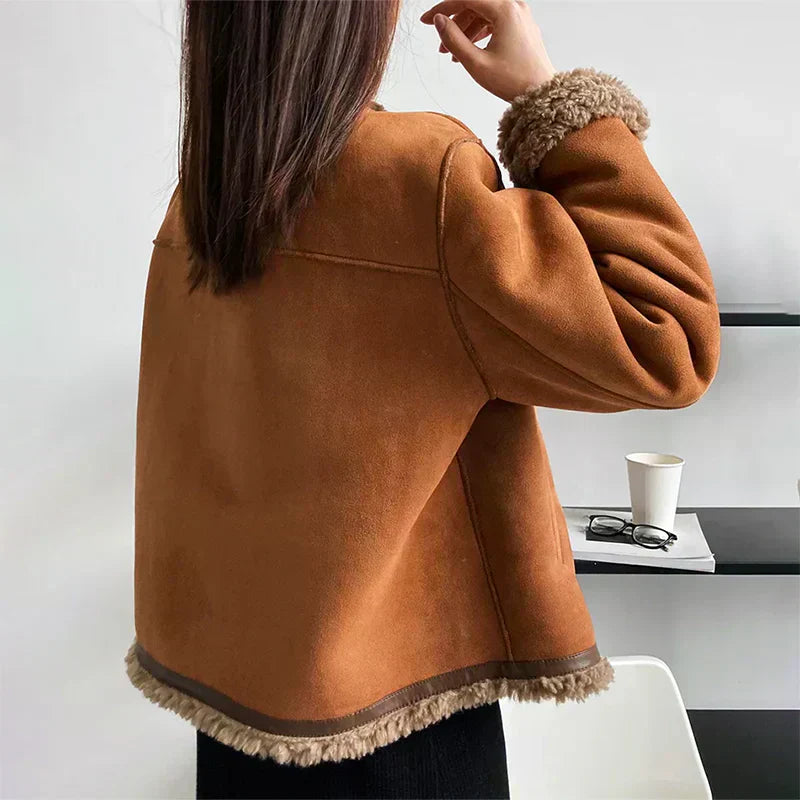 Zeitlose feminine Damenjacke – Ansicht 2