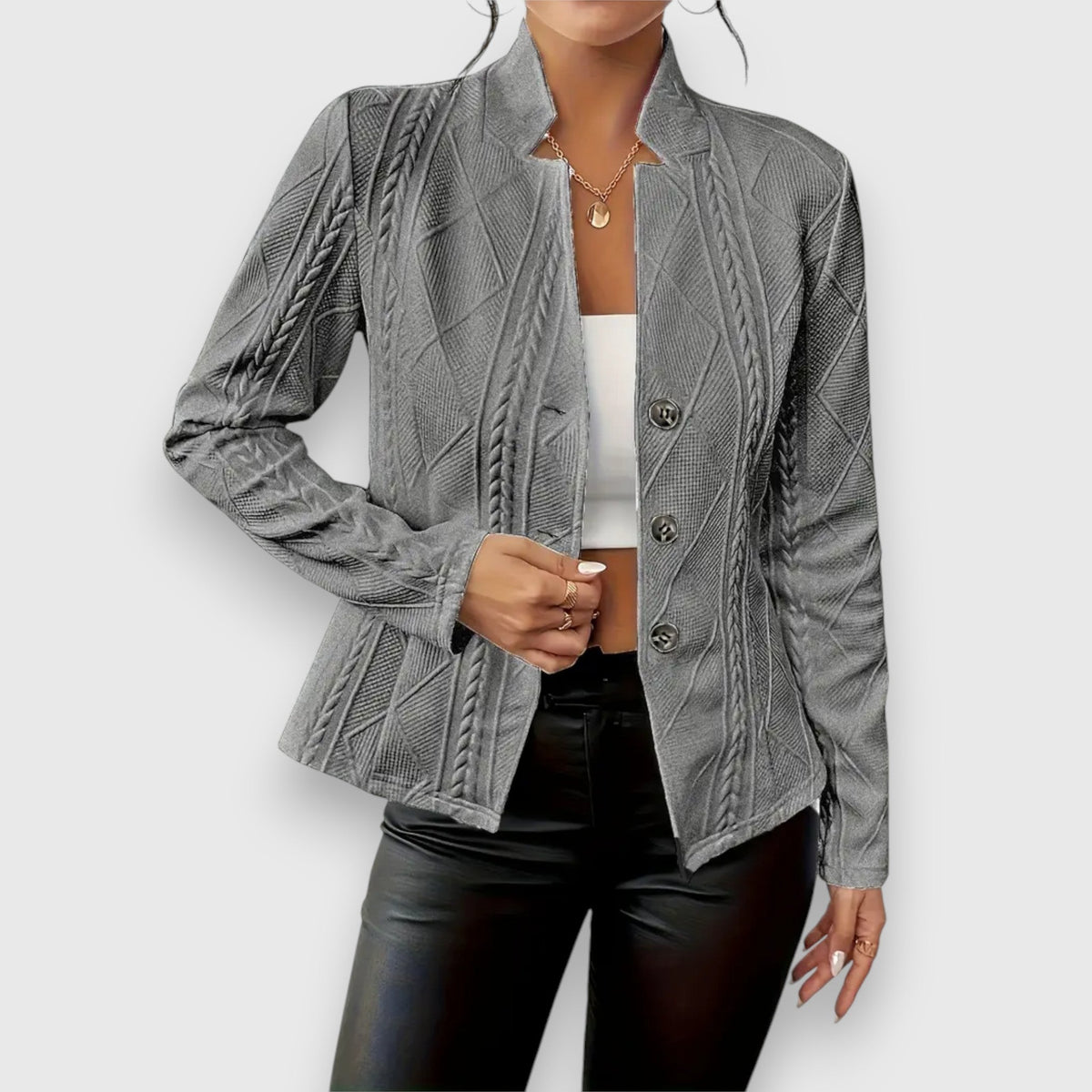 Leichte Frühlingsjacke für Damen – Ansicht 2