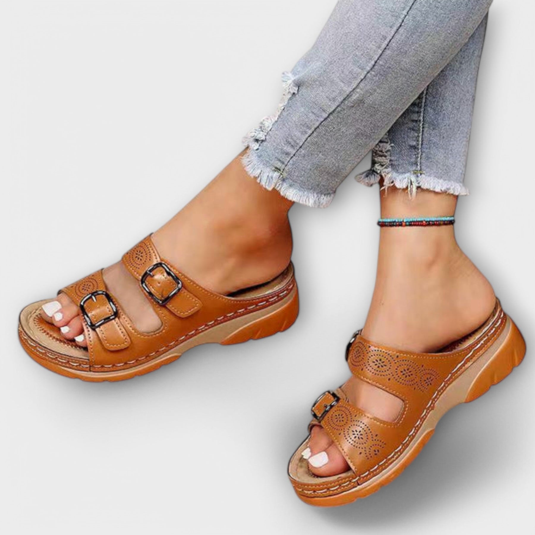 Camila – Stilvolle Sommersandalen für Damen – Ansicht 2