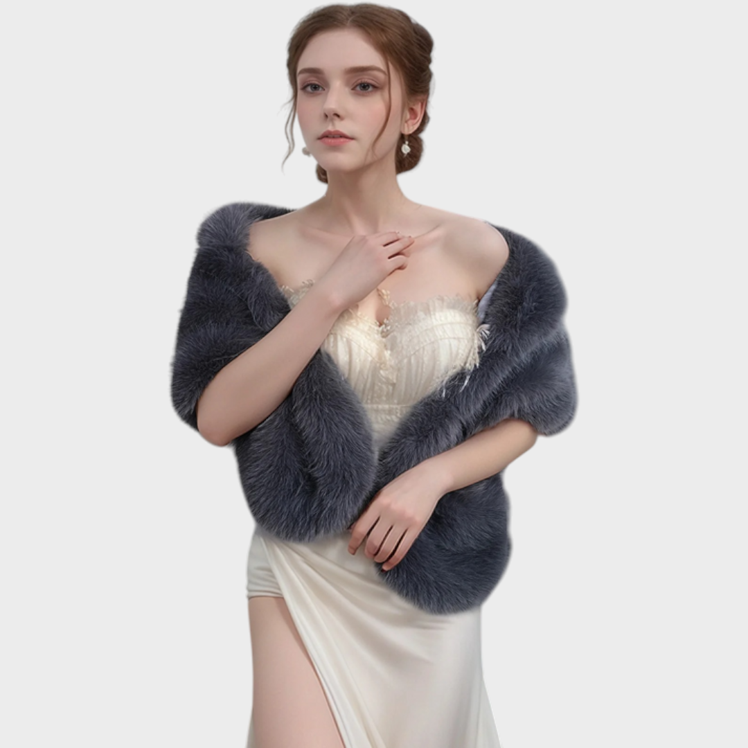 Sophronia | Luxuriöse Kunstpelzjacke