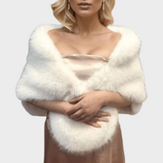 Sophronia – Luxuriöse Kunstpelzjacke für Damen – Ansicht 4