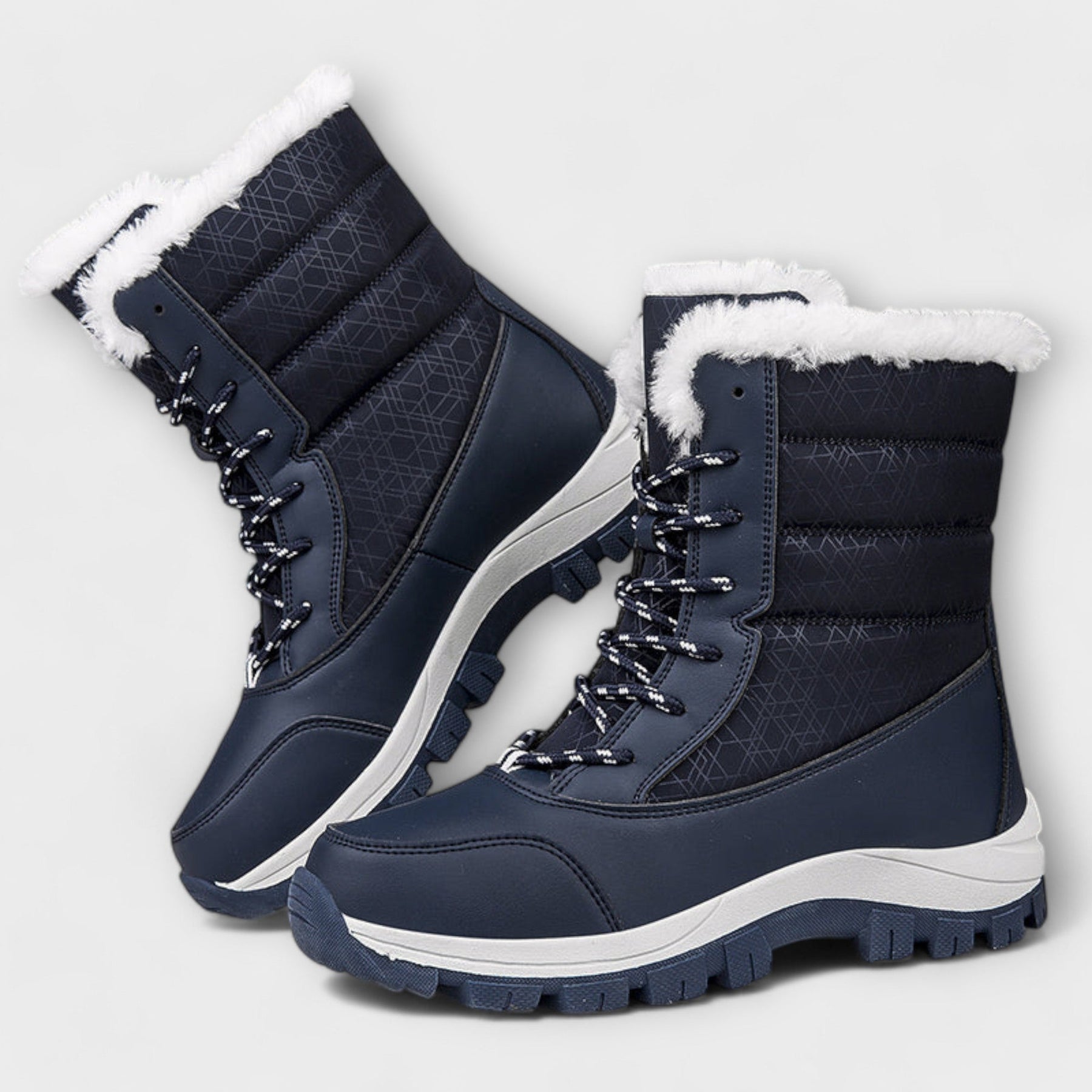 Wasserdichte Winterstiefel für Damen mit warmem Futter – Ansicht 4