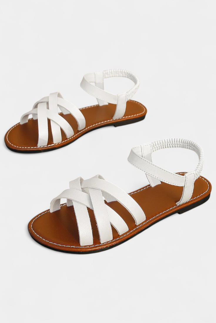 Flache Damen-Sandalen Romee mit Riemen – Ansicht 5