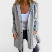 Elegante Damenjacke Viana mit Kapuze