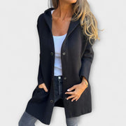 Elegante Damenjacke Viana mit Kapuze – Ansicht 4