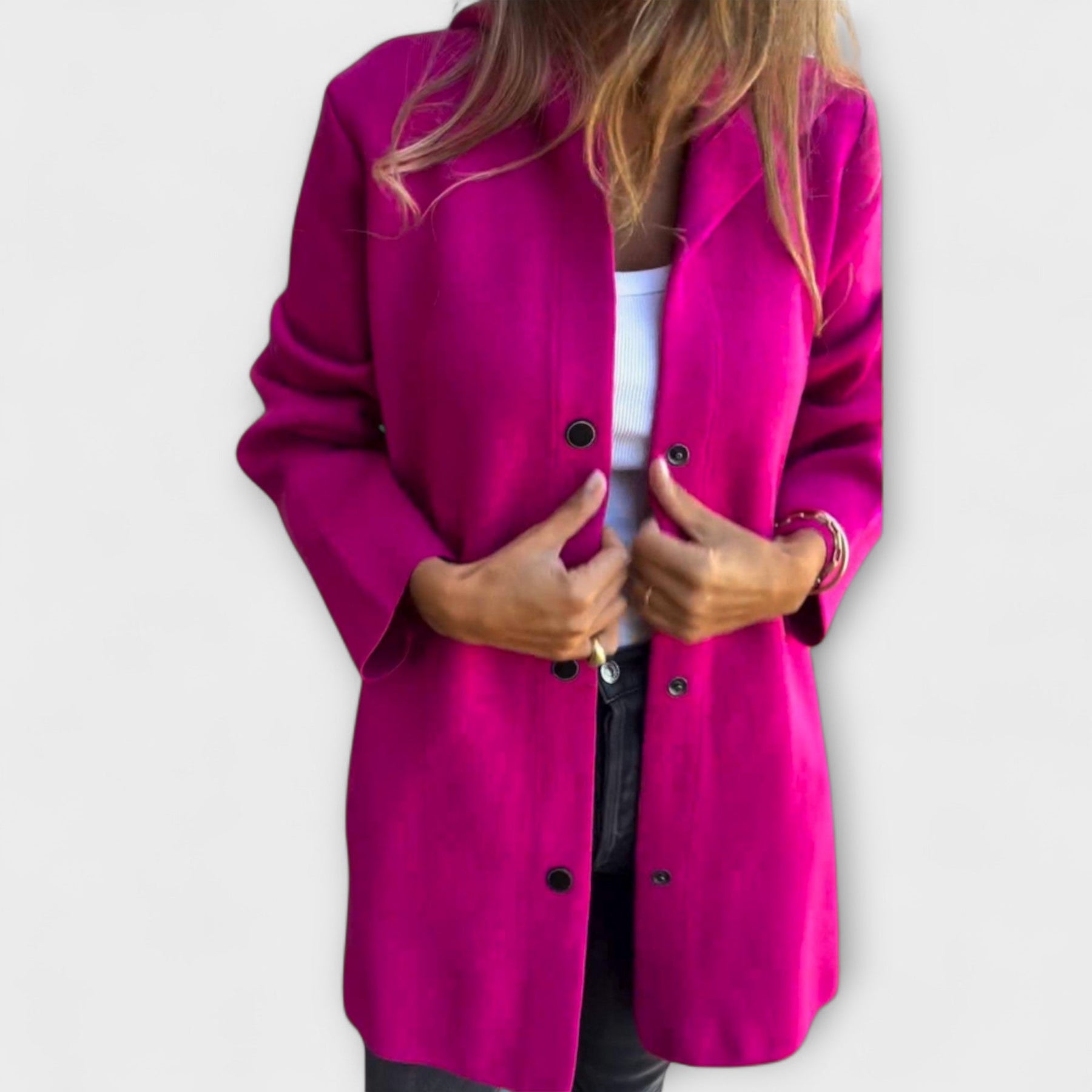 Elegante Damenjacke Viana mit Kapuze – Ansicht 3