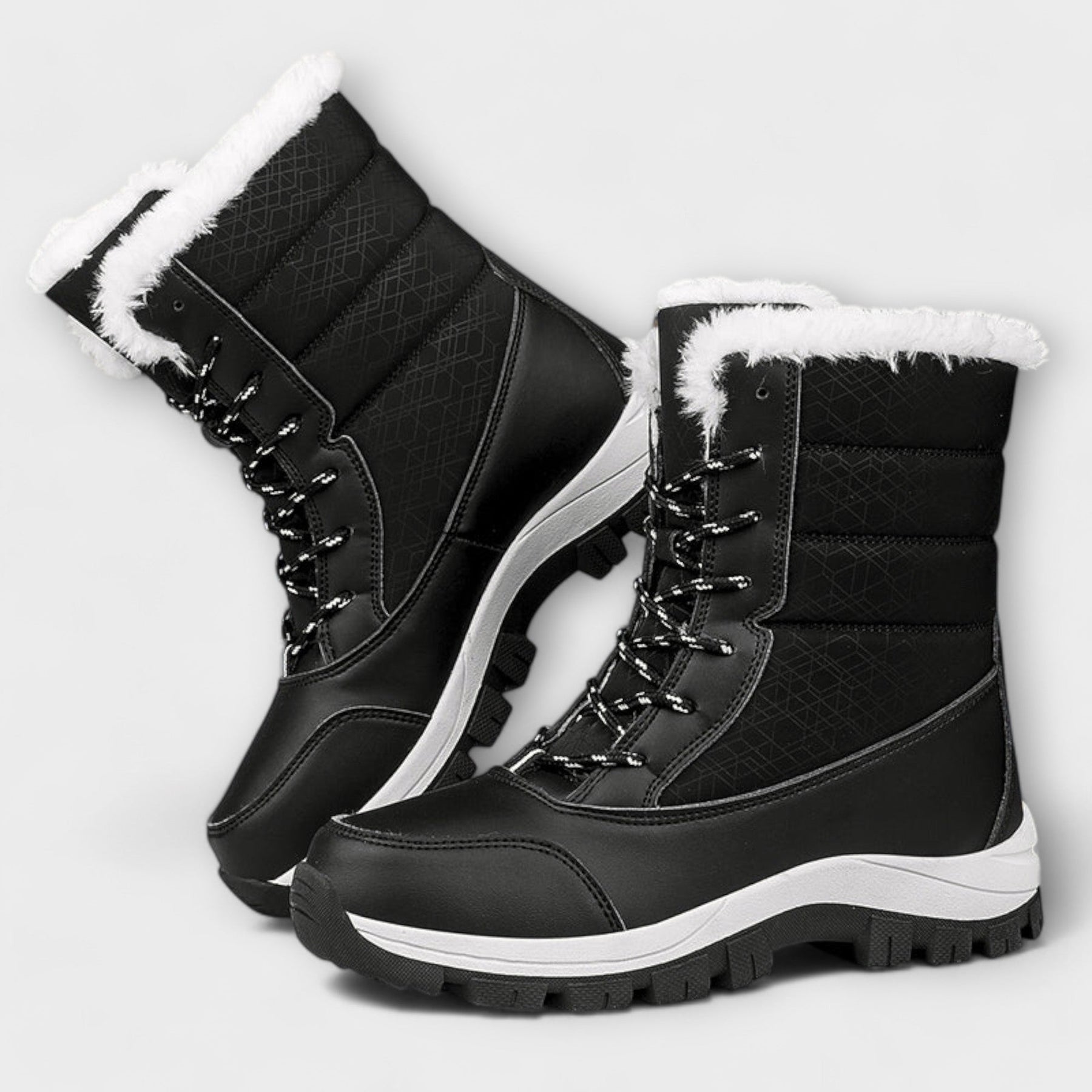 Wasserdichte Winterstiefel für Damen mit warmem Futter – Ansicht 8